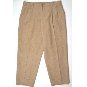 Pendleton Plus Herringbone Wool Pants 20W